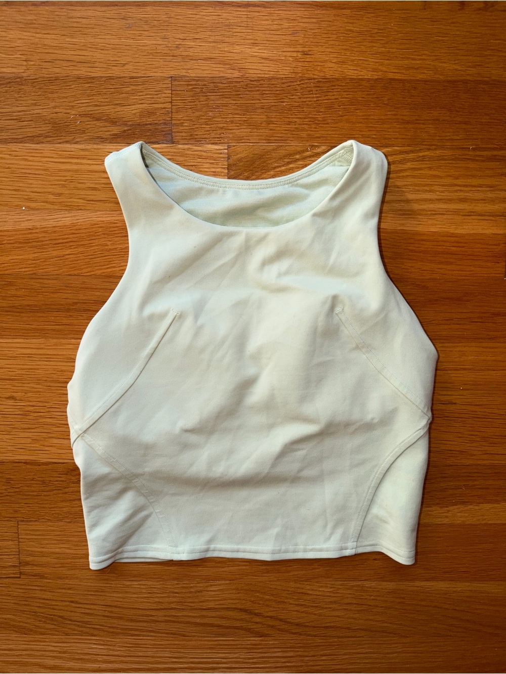 lululemon Wunder Train Racerback Tank Top Kohlrabi Green - Size 4